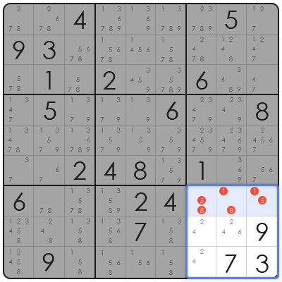 candidate mode sudoku